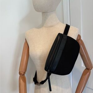 Michael Kors Black Belt Bag Sleek Modern Design